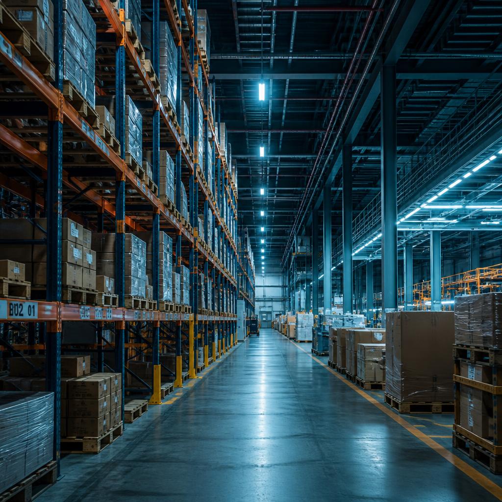 Centro de distribuição moderno